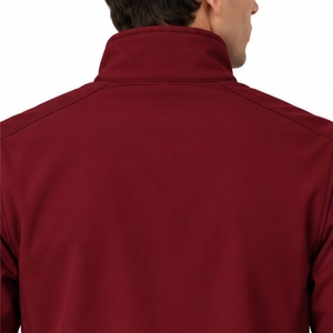 <b>Men</b>’s <b>Lightweight</b> Softshell Full Zip Outdoor <b>Jacket</b> Regular Fit Polyester Material Flexible Sleeve Fit Clean Outdoor Style - Product Image 5