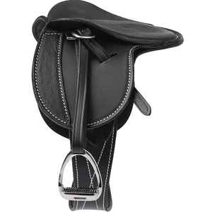 Silla de Montar Inglesa de Alta Calidad Hecha a Mano con Sintético Premium para Carreras de Barriles y Senderismo Ecuestre, Asiento de Madera de Tamaño Personalizado - Product Image 1