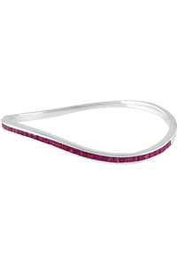 Brazalete de Zafiro Azul en Plata de Ley 92.5 KLSB-20403 - Product Image 5