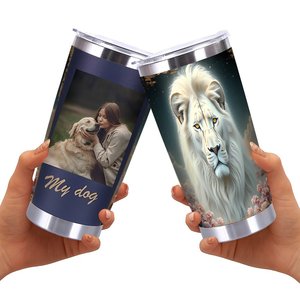Stainless Steel Tumbler 20oz Double Wall <b>Insulated</b> Travel <b>Mug</b> Outdoor Camping Cold Drink Container - Product Image 2