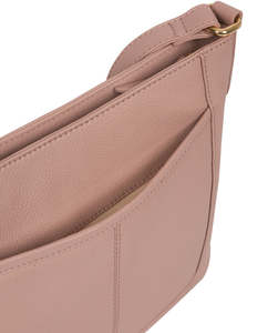 Bolso Bandolera Clásico de Cuero con Correa Ajustable, Bolsillo Frontal con Cremallera, Estilo Personalizado, Colección Premium - Product Image 4