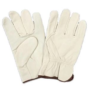 ถุงมือขับรถหนังวัวแท้ JNM SAFETY สำหรับงานหนัก สะท้อนแสงเพื่อความปลอดภัย ป้องกันมือแบบไม่มีแป้ง สำหรับใช้งานทั่วไป - Product Image 1