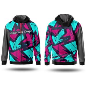 Sudaderas Extra Grandes Unisex de Invierno con Estampado Digital por Sublimación 3D, Personalizadas, de Poliéster/Algodón, Ecológicas, Estilo Casual - Product Image 1