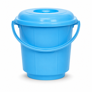 Principales exportadores de cubetas de agua de plástico de 9 litros con tapa para uso doméstico a precio de fábrica desde India - Product Image 2