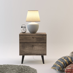 ตู้เก็บของทรง nightstand ทันสมัยเฟอร์นิเจอร์บ้านสำหรับห้องนอนดีไซน์เรียบง่ายทันสมัยส่งตรงจากโรงงาน - Product Image 3