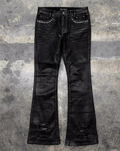 Designer Jeans <b>Pant</b> Wideleg Oversized Straight <b>Boot</b> Cut Wide Leg Raw Japanese Style Salvage Selvedge Baggy Denim Jean Men - Product Image 6
