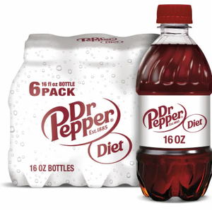 Refresco Diet Dr Pepper, 6 Botellas de 16.9 Fl Oz Cada Una, con Color Caramelo para una Apariencia Rica y un Sabor Auténtico a Cola, Pedido al por Mayor - Product Image 3