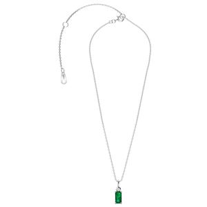 Collar con Colgante Minimalista de Esmeralda Libre de Inclusiones en Plata de Ley 925, Joyería Fina para Mujer, Joyería <span class=keywords><strong>Destiny</strong></span> <span class=keywords><strong>2022</strong></span> - Product Image 2