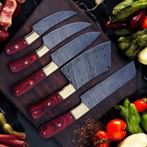 Juego de Cuchillos de Cocina de Lujo con Hojas de Acero Inoxidable de Alta Calidad y Mangos Suaves y Cómodos para Chefs Profesionales - Product Image 3