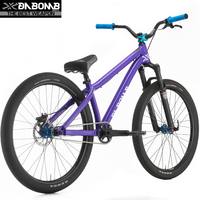 Cadre VTT Semi-Rigide en Aluminium DABOMB OEM 26" pour Dirt Jump