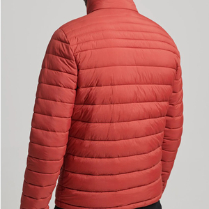 New Arrival Casual Fashion Men Puffer Jackets High Quality Light <b>Weight</b> Customized Sizes and Solid Colors Men Puffer Jackets - Product Image 2