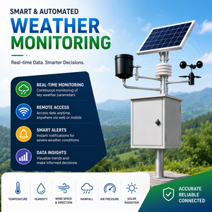 Estación Meteorológica Automática Multiparamétrica |   Monitoreo SCADA Solar 4G |   OEM Disponible - Product Image 1
