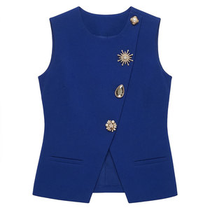 Women's Eco-Friendly Breathable <b>Sequined</b> Camisole Stretch Minimalist Solid Color Sleeveless 100% Polyester <b>Top</b> - Product Image 1