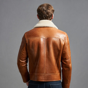 เสื้อแจ็คเก็ตหนังขนสัตว์คุณภาพสูงระดับหรู - Product Image 2