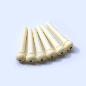 Púas de guitarra de hueso de vaca tallado ecológicas de gran venta para cuerdas de guitarra acústica, uso como clavos, 6 unidades, artesanía natural - Product Image 2