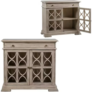 Buffet en bois contemporain, parfait pour la cuisine, la salle à manger et les salons, design moderne minimaliste, durable - Product Image 1