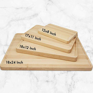 Planche à découper en bois de noyer noir durable, finition huile de qualité alimentaire biologique, épaisseur 0,4 cm - Product Image 4