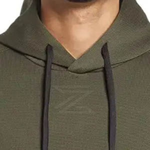 เสื้อฮู้ดโอเวอร์ไซส์สำหรับผู้ชาย ผ้าเจอร์ซีย์ถักเนื้อนุ่ม ผสมคอตตอนและโพลีเอสเตอร์ ระบายอากาศได้ดี แห้งเร็ว ทรงหลวม ใส่สบาย เหมาะสำหรับใส่ทุกวัน ปี 2026 - Product Image 5