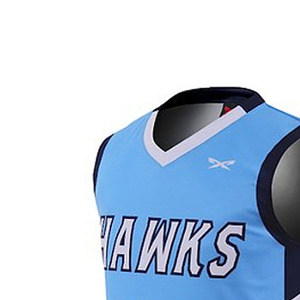 ชุดบาสเก็ตบอลแบบใหม่ ดีไซน์ unisex พิมพ์ลาย sublimation ระบายอากาศได้ดี ปรับแต่งสีและขนาดได้ คุณภาพสูง ราคาสำหรับผู้ใหญ่ - Product Image 5