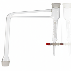Aparato de Destilación de Aceites Esenciales MAYALAB Clevenger, de Vidrio Borosilicato Transparente, Equipo de Laboratorio, Capacidad de 10 ml, 24/29MM, OEM - Product Image 1