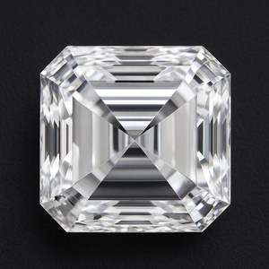 Diamante Sintético Cultivado en Laboratorio, Corte Asscher, Color Blanco, Certificado IGI, Claridad VVS, Suelto para Joyería, Diamante VVS - Product Image 2