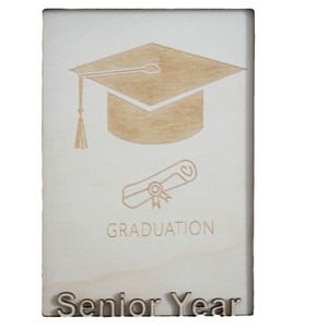 MDF Wooden School Years <b>Picture</b> <b>Frame</b> Kindergarten to Senior <b>Graduation</b> Photo Display - Product Image 2