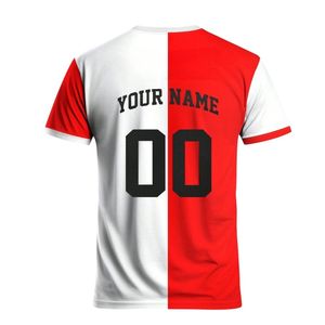 Camisetas de Fútbol Personalizadas al por Mayor con Sublimación, Nombre y Número del Jugador, Secado Rápido, Transpirables, 100% Poliéster - Product Image 2