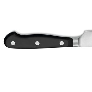 Couteaux à fromage professionnels en acier inoxydable avec lame perforée et manche noir pour couper, trancher et servir les fromages doux et durs - Product Image 4