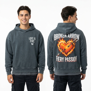 Premium French Terry Men Hoodie Custom High Quality Pullover No <b>String</b> Minimalist Sweatshirt Manufacturer Wholesale Blank <b>Tops</b> - Product Image 1