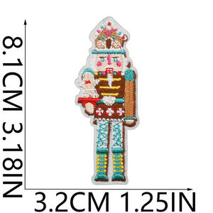 Patchs thermocollants personnalisés brodés, badges logo à repasser pour vêtements, chapeaux, sacs, vestes, patch brodé 3D en relief sur mesure, vente en gros - Product Image 5