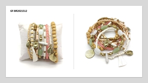 High Quality Trendy <b>Beaded</b> <b>Bracelet</b> with Unique Carved Designs Unisex Customizable Color & Size-for Party Wedding or Gift - Product Image 3