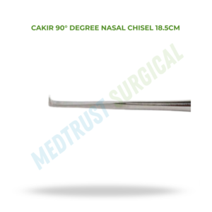 Cakir 90 Degree Nasal Chisel 18.5cm Surgical Instrument ENT Rhinoplasty Bone <b>Cutting</b> <b>Tool</b> - Product Image 2