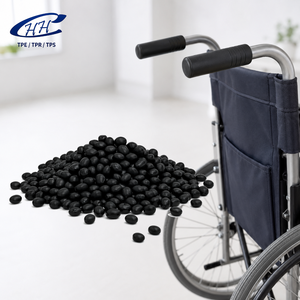 Soft Touch Non-Slip SEBS TPE Raw Material for Wheelchair <b>Push</b> Handle Grips <b>Walker</b> and Mobility Aid Handles - Product Image 1