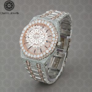 Reloj de Lujo para Hombre Charm Jewells, Acero Inoxidable, Esfera de 40 mm, Correa de 20 mm, Movimiento Mecánico, Resistente al Agua 10 Bar, Fecha Automática, Cristal - Product Image 3