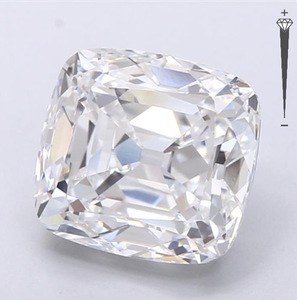 Diamante Cultivado en Laboratorio con Certificación IGI, 7.56 CT, Corte Cuadrado, Color D, Claridad VVS2, CVD LG 792671366, ROYAL GEMS para Joyería - Product Image 4