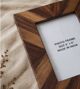 Modern Handmade Eco-Friendly for Wooden Photo <b>Frame</b> Geometric Design Luxury Tabletop Wall Mountable Home Decor for Living - Product Image 5