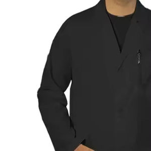 Batas de Laboratorio Personalizadas de Manga Larga, Uniformes de Hospital al por Mayor, Uniformes Médicos para Doctores, Batas de Laboratorio Médicas Negras de Alta Calidad - Product Image 3