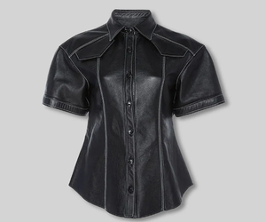 Chaqueta de Cuero para Mujer, Nueva Moda, Resistente al Viento, Chaqueta de Cuero para Hombre y Mujer, Estilos Personalizados, Chaqueta de Cuero Charlotte Burnt Multiple 2006 - Product Image 1