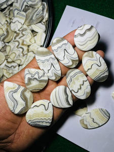 Qualité supérieure 100% jaspe zèbre naturel toutes tailles mélange forme Cabochon pierre précieuse en vrac pour bijoux pendentif faisant la pierre - Product Image 2