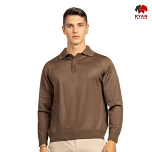 Camisetas Polo de Diseño Personalizado Ryan Pro Gear para Hombre con Logotipo Personalizado, Diseño ODM, Mangas Largas - Product Image 3