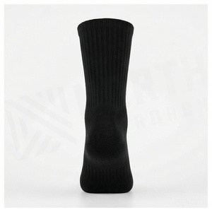 Chaussettes North Approach Crew noires avec imprimé lettres, respirantes, pour adultes, décontractées, printemps - Product Image 2