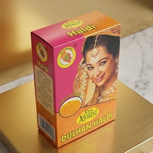 Afrin Dulhan Haldi Pack Natural Turmeric Powder for Radiant Glowing Skin Bridal Facial Ubtan <b>Tan</b> Removal Cleanser 1kg - Product Image 4