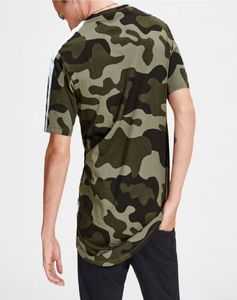 เสื้อยืดคอกลมผ้าฝ้ายพิมพ์ลายพรางแบบกำหนดเองด้วยเทคนิค Sublimation สำหรับผู้ชาย แขนสั้น ผ้าฝ้าย 100% - Product Image 5