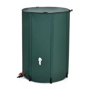 Baril de récupération d'eau de pluie portable de 100 gallons avec robinet et filtre, réservoir pour fournitures de jardin - Product Image 3