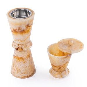 Quemador de Incienso de Resina de Ámbar de Lujo con Madera de Ciprés, Decoración Ecológica para el Hogar con Fragancia Religiosa - Product Image 3