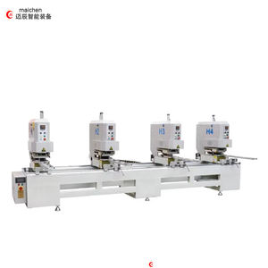 เครื่องเชื่อมแบบไร้รอยต่อสี่หัว (สองด้าน) สำหรับทำหน้าต่างพีวีซี พร้อมใบรับรอง CE - Product Image 1