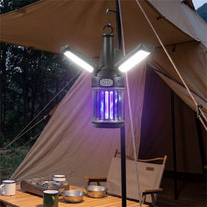 Lanterna da Campeggio Ricaricabile 2 in 1 con Zanzariera Elettrica Impermeabile IPX6 - Product Image 3