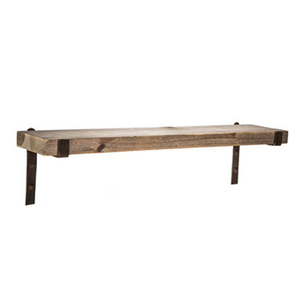 Étagère murale de salle de bain en métal noir avec barre porte-serviettes - Product Image 6