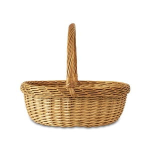 Panier de rangement vintage en bambou tressé JYWoven, écologique, pour les fournitures de mariage, les anniversaires, les fêtes, la décoration de jardin - Product Image 4