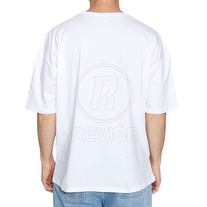 เสื้อยืดโอเวอร์ไซส์ผ้าฝ้าย 100% ระบายอากาศดี ขายดี สวมใส่สบาย สไตล์สตรีทแวร์ คุณภาพสูง ผลิตจากโรงงาน - Product Image 6